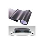 Folie parasolar parbriz in degrade neagra-argintie 20x150cm Cod: 85130 Automotive TrustedCars