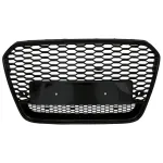 Grila Bara Fata Audi A6 C7 4G Pre-Facelift (2011-2014) RS6 Design Negru Lucios Performance AutoTuning