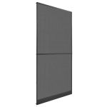 Plasă insecte cu balamale pentru uși, antracit, 100 x 215 cm GartenMobel Dekor