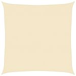 Pânză parasolar, crem, 6 x 6 m, HDPE, 160 g/m² GartenMobel Dekor