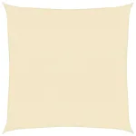 Pânză parasolar, crem, 6 x 6 m, HDPE, 160 g/m² GartenMobel Dekor