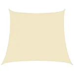 Pânză parasolar, crem, 4/5x4 m, HDPE, 160 g/m² GartenMobel Dekor