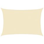 Pânză parasolar, crem, 5x7 m, HDPE, 160 g/m² GartenMobel Dekor