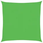 Pânză parasolar, verde deschis, 2,5x2,5 m, HDPE, 160 g/m² GartenMobel Dekor