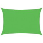 Pânză parasolar, verde deschis, 2,5x4 m, HDPE, 160 g/m² GartenMobel Dekor