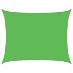 Pânză parasolar, verde deschis, 6x7 m, HDPE, 160 g/m² GartenMobel Dekor