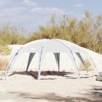 Cort de petrecere gri rezistent la apă GartenMobel Dekor