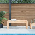 Bancă de grădină, 110x38x45 cm, lemn masiv de pin GartenMobel Dekor
