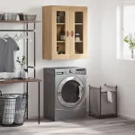 Dulap TV montat pe perete, stejar sonoma, 69,5x34x90 cm GartenMobel Dekor