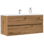 Dulap chiuvetă, stejar artizanal, 100x38,5x45 cm lemn prelucrat GartenMobel Dekor