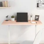 Blat de masă, 100x40x2 cm, lemn masiv de stejar netratat GartenMobel Dekor