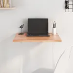 Blat de masă maro deschis 60x40x2 cm, lemn masiv stejar tratat GartenMobel Dekor