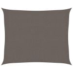 Pânză parasolar, antracit, 2,5x3 m, HDPE, 160 g/m² GartenMobel Dekor