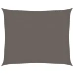 Pânză parasolar, antracit, 2,5x3 m, HDPE, 160 g/m² GartenMobel Dekor