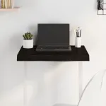 Blat de masă maro 60x40x(2-6) cm, lemn masiv stejar tratat GartenMobel Dekor