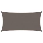 Pânză parasolar, antracit, 2,5x5 m, HDPE, 160 g/m² GartenMobel Dekor