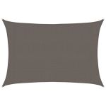 Pânză parasolar, antracit, 3 x 5 m, HDPE, 160 g/m² GartenMobel Dekor