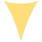 Pânză parasolar, bej, 5x6x6 m, HDPE, 160 g/m² GartenMobel Dekor