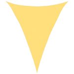 Pânză parasolar, bej, 4x5x5 m, HDPE, 160 g/m² GartenMobel Dekor