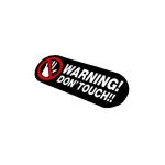 Abtibild  "Warning " Cod:  XS-06 Automotive TrustedCars