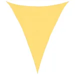 Pânză parasolar, bej, 3x4x4 m, HDPE, 160 g/m² GartenMobel Dekor