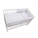 Lenjerie MyKids Little Stars Verde 4 Piese 120x60 GreatGoods Plaything