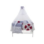 Lenjerie MyKids Ocean 9 Piese 120x60 cm GreatGoods Plaything