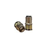 Set 2 becuri 2 faze BAZ15D 1157 21SMD 12V 300 lumen lumina alba  Cod: HH019 Automotive TrustedCars