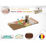 Saltea MyKids Fibra De Cocos Integral 120x60x10 Husa Bumbac Imprimat GreatGoods Plaything
