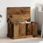 Cutie de depozitare lemn vechi 70x40x38 cm lemn prelucrat GartenMobel Dekor