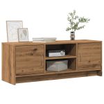 Dulap TV, stejar artizanal, 102x30x37,5 cm, lemn prelucrat GartenMobel Dekor
