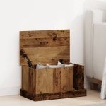 Cutie de depozitare lemn vechi 30x50x28 cm lemn prelucrat GartenMobel Dekor