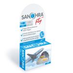 Dopuri pentru protectia urechilor la adulti pe timpul zborului cu avionul, transparente, reutilizabile, hipoalergenice, SANOHRA Fly Children SafetyCare