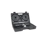 Set gantere reglabile Sportmann diplomat 2x10 kg, negru FitLine Training