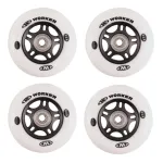 Roti WORKER 76 mm si rulmenti ABEC-7 Chrome - set 4 buc. FitLine Training