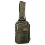 Geanta de umar crossbody, Atena, Verde, 38x22x8 cm ComfortTravel Luggage
