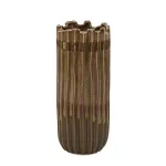 Vaza Algae, Ceramica, Maro, 22cm ComfortTravel Luggage