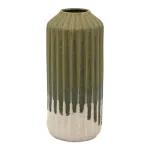 Vaza Sharp, Ceramica, Verde, 27cm ComfortTravel Luggage