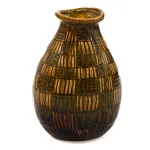 Vaza Sty, Ceramica, Maro, 19cm ComfortTravel Luggage