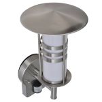 Lampă perete cu senzor de mișcare din oțel inoxidabil formă Pagoda GartenMobel Dekor