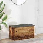 Bancă de depozitare,lemn vechi, 82x42x45 cm, lemn prelucrat GartenMobel Dekor