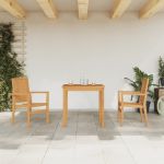 Set mobilier pentru grădină, 3 piese, lemn masiv de tec GartenMobel Dekor