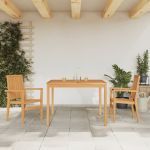 Set mobilier pentru grădină, 3 piese, lemn masiv de tec GartenMobel Dekor