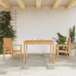 Set mobilier pentru grădină, 3 piese, lemn masiv de tec GartenMobel Dekor