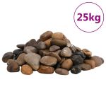 Pietricele lustruite, 25 kg, culori mixte, 2-5 cm GartenMobel Dekor