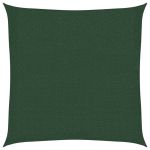Pânză parasolar, verde închis, 160 g / m² , 3x3 m ,HDPE GartenMobel Dekor