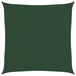 Pânză parasolar, verde închis, 160 g / m² , 3x3 m ,HDPE GartenMobel Dekor