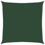Pânză parasolar, verde închis, 4 x 4 m, HDPE, 160 g / m² GartenMobel Dekor