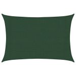 Parasolar, verde închis, 3x4 m, HDPE, 160 g/m² GartenMobel Dekor