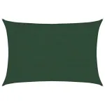 Parasolar, verde închis, 3x4 m, HDPE, 160 g/m² GartenMobel Dekor